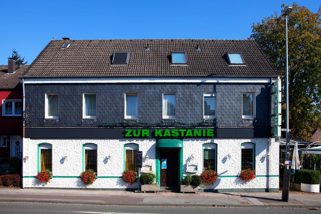 Hotel Zur Kastanie Mülheim an der Ruhr Exterior foto